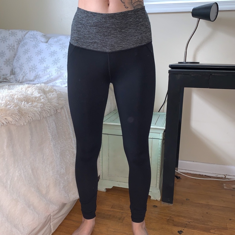 Black High Rise Workout Pants